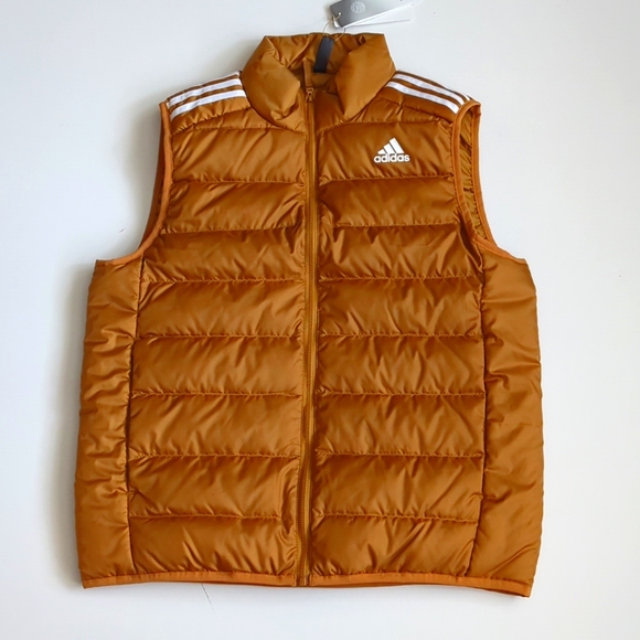 adidas Jackets & Coats Mens Adidas Essential Down Vest Final Price